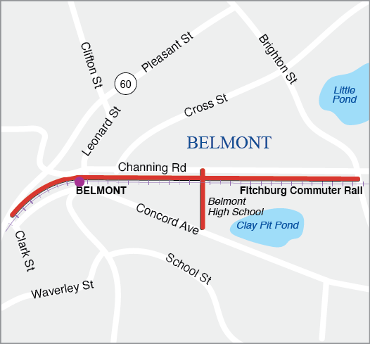 Belmont: Community Path, Belmont Component of the MCRT (Phase 1)